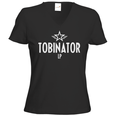 Motiv: T-Shirts Damen V-Neck FAIR WEAR - Tobinator - bestimme auf Wunsch Details wie Produkt, Grösse, Farbe und Position selbst ! Motiv: T-Shirts Damen V-Neck FAIR WEAR - Tobinator