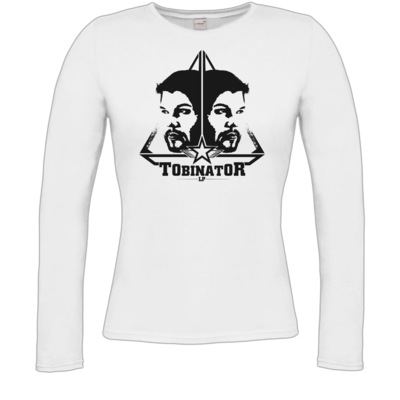 Motiv: Longsleeve Damen FAIR WEAR - StarBadge dark - bestimme auf Wunsch Details wie Produkt, Grösse, Farbe und Position selbst ! Motiv: Longsleeve Damen FAIR WEAR - StarBadge dark