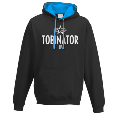 Motiv: Two-Tone Hoodie - Tobinator - bestimme auf Wunsch Details wie Produkt, Grösse, Farbe und Position selbst ! Motiv: Two-Tone Hoodie - Tobinator