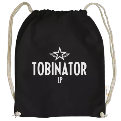 Motiv: Cotton Gymsac - Tobinator - bestimme auf Wunsch Details wie Produkt, Grösse, Farbe und Position selbst ! Motiv: Cotton Gymsac - Tobinator