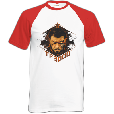 Motiv: Baseball-T FAIR WEAR - TF3000 - bestimme auf Wunsch Details wie Produkt, Grösse, Farbe und Position selbst ! Motiv: Baseball-T FAIR WEAR - TF3000