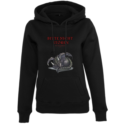Motiv: Womens Heavy Hoody - Ulisses - Bitte nicht stören - bestimme auf Wunsch Details wie Produkt, Grösse, Farbe und Position selbst ! Motiv: Womens Heavy Hoody - Ulisses - Bitte nicht stören