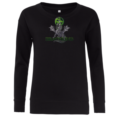 Motiv: Girlie Crew Sweatshirt - Ulisses - Drachling - bestimme auf Wunsch Details wie Produkt, Grösse, Farbe und Position selbst ! Motiv: Girlie Crew Sweatshirt - Ulisses - Drachling