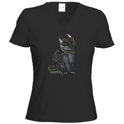 Motiv: T-Shirts Damen V-Neck FAIR WEAR - Ulisses - Chibi - bestimme auf Wunsch Details wie Produkt, Grösse, Farbe und Position selbst ! Motiv: T-Shirts Damen V-Neck FAIR WEAR - Ulisses - Chibi
