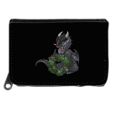 Motiv: Geldboerse - Ulisses - Chibi - Weihnachtsmotiv 2 - bestimme auf Wunsch Details wie Produkt, Grösse, Farbe und Position selbst ! Motiv: Geldboerse - Ulisses - Chibi - Weihnachtsmotiv 2