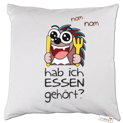 Motiv: Kissen - Rhoxy - Essen? - bestimme auf Wunsch Details wie Produkt, Grösse, Farbe und Position selbst ! Motiv: Kissen - Rhoxy - Essen?