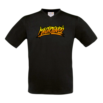 Motiv: T-Shirt V-Neck FAIR WEAR - Macho - Tag - bestimme auf Wunsch Details wie Produkt, Grösse, Farbe und Position selbst ! Motiv: T-Shirt V-Neck FAIR WEAR - Macho - Tag