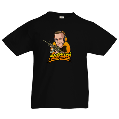 Motiv: Kids T-Shirt Premium FAIR WEAR - Macho - Shots Fired - bestimme auf Wunsch Details wie Produkt, Grösse, Farbe und Position selbst ! Motiv: Kids T-Shirt Premium FAIR WEAR - Macho - Shots Fired