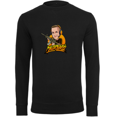 Motiv: Light Crew Sweatshirt - Macho - Shots Fired - bestimme auf Wunsch Details wie Produkt, Grösse, Farbe und Position selbst ! Motiv: Light Crew Sweatshirt - Macho - Shots Fired
