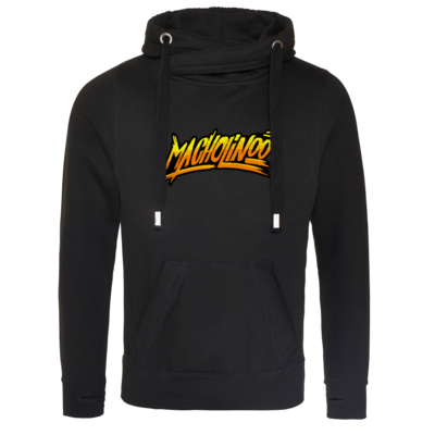 Motiv: Cross Neck Hoodie - Macho - Tag - bestimme auf Wunsch Details wie Produkt, Grösse, Farbe und Position selbst ! Motiv: Cross Neck Hoodie - Macho - Tag