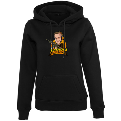 Motiv: Womens Heavy Hoody - Macho - Shots Fired - bestimme auf Wunsch Details wie Produkt, Grösse, Farbe und Position selbst ! Motiv: Womens Heavy Hoody - Macho - Shots Fired
