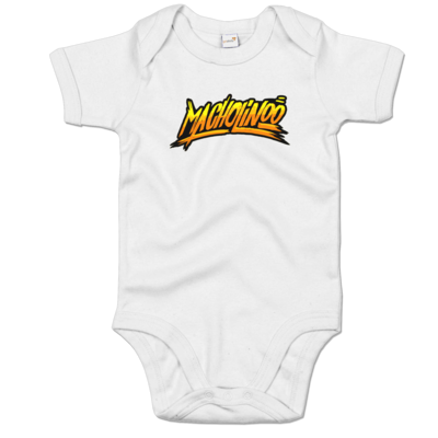 Motiv: Baby Body Organic - Macho - Tag - bestimme auf Wunsch Details wie Produkt, Grösse, Farbe und Position selbst ! Motiv: Baby Body Organic - Macho - Tag