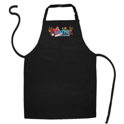 Motiv: Schürze - Logo mit Wichteln und Rentieren - bestimme auf Wunsch Details wie Produkt, Grösse, Farbe und Position selbst ! Motiv: Schürze - Logo mit Wichteln und Rentieren