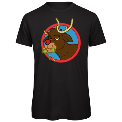 Motiv: Organic T-Shirt - Rudolph - bestimme auf Wunsch Details wie Produkt, Grösse, Farbe und Position selbst ! Motiv: Organic T-Shirt - Rudolph