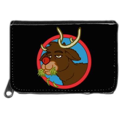 Motiv: Geldboerse - Rudolph - bestimme auf Wunsch Details wie Produkt, Grösse, Farbe und Position selbst ! Motiv: Geldboerse - Rudolph