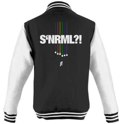 Motiv: College Jacke - SNRML - bestimme auf Wunsch Details wie Produkt, Grösse, Farbe und Position selbst ! Motiv: College Jacke - SNRML