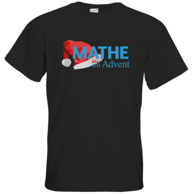 Motiv: T-Shirt Premium FAIR WEAR - Mathe im Advent Logo - bestimme auf Wunsch Details wie Produkt, Grösse, Farbe und Position selbst ! Motiv: T-Shirt Premium FAIR WEAR - Mathe im Advent Logo