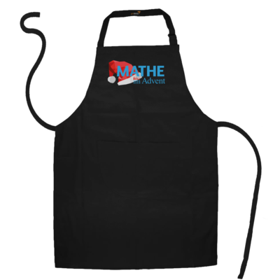 Motiv: Schürze - Mathe im Advent Logo - bestimme auf Wunsch Details wie Produkt, Grösse, Farbe und Position selbst ! Motiv: Schürze - Mathe im Advent Logo