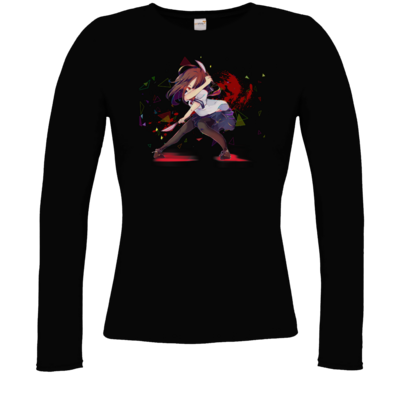 Motiv: Longsleeve Damen FAIR WEAR - Yandere Pan - bestimme auf Wunsch Details wie Produkt, Grösse, Farbe und Position selbst ! Motiv: Longsleeve Damen FAIR WEAR - Yandere Pan