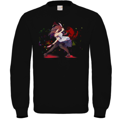Motiv: Sweatshirt FAIR WEAR - Yandere Pan - bestimme auf Wunsch Details wie Produkt, Grösse, Farbe und Position selbst ! Motiv: Sweatshirt FAIR WEAR - Yandere Pan