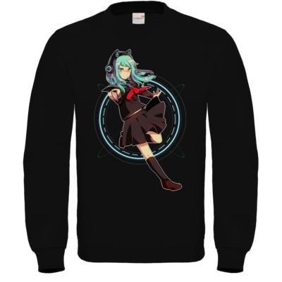 Motiv: Sweatshirt FAIR WEAR - Modus Yandere - bestimme auf Wunsch Details wie Produkt, Grösse, Farbe und Position selbst ! Motiv: Sweatshirt FAIR WEAR - Modus Yandere