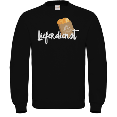 Motiv: Sweatshirt FAIR WEAR - Lieferdienst - bestimme auf Wunsch Details wie Produkt, Grösse, Farbe und Position selbst ! Motiv: Sweatshirt FAIR WEAR - Lieferdienst