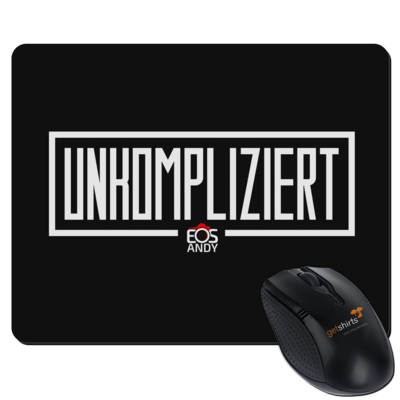 Motiv: Mousepad Textil - unkompliziert eosandy shirt - bestimme auf Wunsch Details wie Produkt, Grösse, Farbe und Position selbst ! Motiv: Mousepad Textil - unkompliziert eosandy shirt