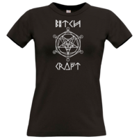 Motiv: T-Shirt Damen Premium FAIR WEAR - BitchCraft - bestimme auf Wunsch Details wie Produkt, Grösse, Farbe und Position selbst ! Motiv: T-Shirt Damen Premium FAIR WEAR - BitchCraft