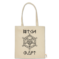 Motiv: Baumwolltasche - BitchCraft - bestimme auf Wunsch Details wie Produkt, Grösse, Farbe und Position selbst ! Motiv: Baumwolltasche - BitchCraft