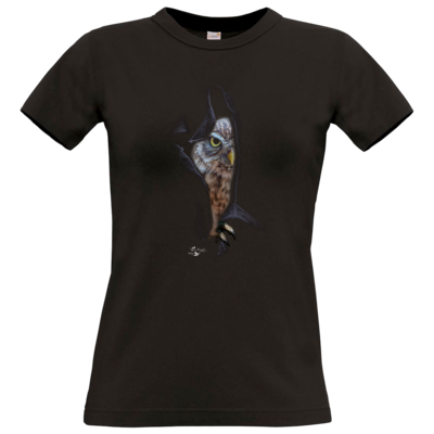 Motiv: T-Shirt Damen Premium FAIR WEAR - Poldinator dunkel - bestimme auf Wunsch Details wie Produkt, Grösse, Farbe und Position selbst ! Motiv: T-Shirt Damen Premium FAIR WEAR - Poldinator dunkel