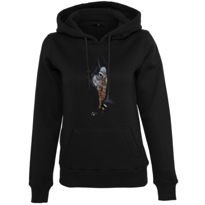 Motiv: Womens Heavy Hoody - Poldinator dunkel - bestimme auf Wunsch Details wie Produkt, Grösse, Farbe und Position selbst ! Motiv: Womens Heavy Hoody - Poldinator dunkel