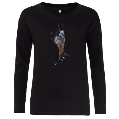 Motiv: Girlie Crew Sweatshirt - Poldinator dunkel - bestimme auf Wunsch Details wie Produkt, Grösse, Farbe und Position selbst ! Motiv: Girlie Crew Sweatshirt - Poldinator dunkel
