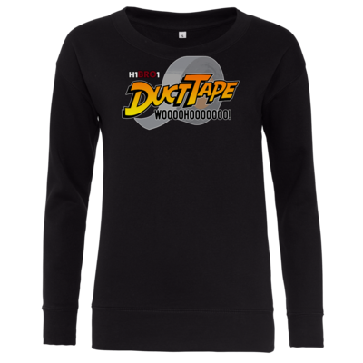 Motiv: Girlie Crew Sweatshirt - DuctTape - bestimme auf Wunsch Details wie Produkt, Grösse, Farbe und Position selbst ! Motiv: Girlie Crew Sweatshirt - DuctTape