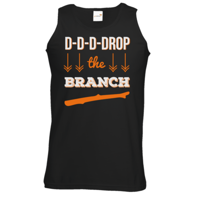 Motiv: Athletic Vest - Drop the Branch - bestimme auf Wunsch Details wie Produkt, Grösse, Farbe und Position selbst ! Motiv: Athletic Vest - Drop the Branch