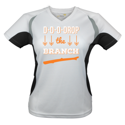 Motiv: Laufshirt Lady Running T - Drop the Branch - bestimme auf Wunsch Details wie Produkt, Grösse, Farbe und Position selbst ! Motiv: Laufshirt Lady Running T - Drop the Branch