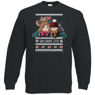 Motiv: Sweatshirt Classic - Winterbrom 2018 - bestimme auf Wunsch Details wie Produkt, Grösse, Farbe und Position selbst ! Motiv: Sweatshirt Classic - Winterbrom 2018