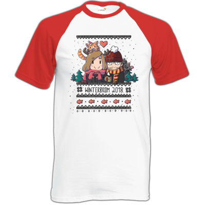 Motiv: Baseball-T FAIR WEAR - Winterbrom 2018 - bestimme auf Wunsch Details wie Produkt, Grösse, Farbe und Position selbst ! Motiv: Baseball-T FAIR WEAR - Winterbrom 2018