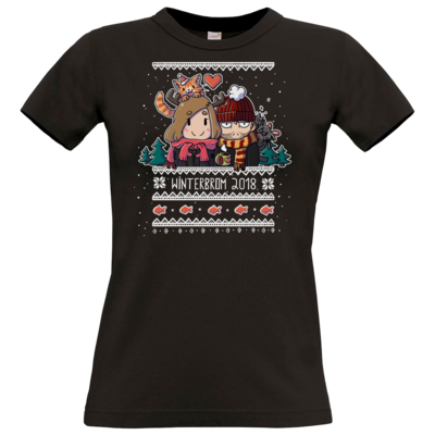 Motiv: T-Shirt Damen Premium FAIR WEAR - Winterbrom 2018 - bestimme auf Wunsch Details wie Produkt, Grösse, Farbe und Position selbst ! Motiv: T-Shirt Damen Premium FAIR WEAR - Winterbrom 2018
