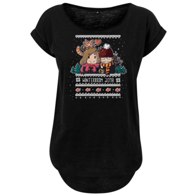 Motiv: Ladies Long Slub Tee - Winterbrom 2018 - bestimme auf Wunsch Details wie Produkt, Grösse, Farbe und Position selbst ! Motiv: Ladies Long Slub Tee - Winterbrom 2018