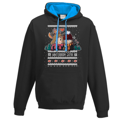 Motiv: Two-Tone Hoodie - Winterbrom 2018 - bestimme auf Wunsch Details wie Produkt, Grösse, Farbe und Position selbst ! Motiv: Two-Tone Hoodie - Winterbrom 2018