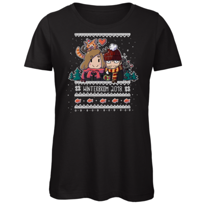Motiv: Organic Lady T-Shirt - Winterbrom 2018 - bestimme auf Wunsch Details wie Produkt, Grösse, Farbe und Position selbst ! Motiv: Organic Lady T-Shirt - Winterbrom 2018