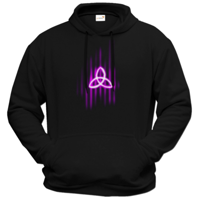 Motiv: Hoodie Premium FAIR WEAR - Triquetra - bestimme auf Wunsch Details wie Produkt, Grösse, Farbe und Position selbst ! Motiv: Hoodie Premium FAIR WEAR - Triquetra