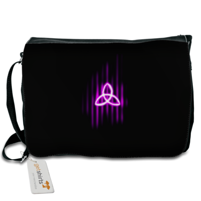 Motiv: Schultertasche - Triquetra - bestimme auf Wunsch Details wie Produkt, Grösse, Farbe und Position selbst ! Motiv: Schultertasche - Triquetra