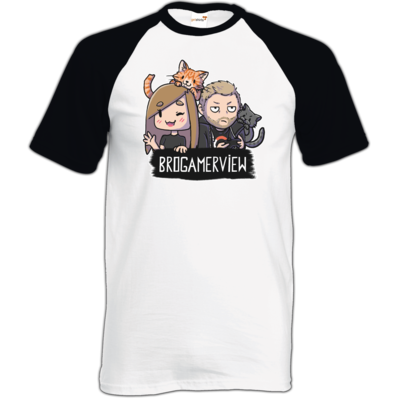 Motiv: TShirt Baseball - BroGamerView Avatare - bestimme auf Wunsch Details wie Produkt, Grösse, Farbe und Position selbst ! Motiv: TShirt Baseball - BroGamerView Avatare