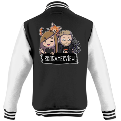Motiv: College Jacke - BroGamerView Avatare - bestimme auf Wunsch Details wie Produkt, Grösse, Farbe und Position selbst ! Motiv: College Jacke - BroGamerView Avatare