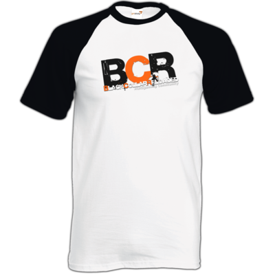 Motiv: TShirt Baseball - BCR - bestimme auf Wunsch Details wie Produkt, Grösse, Farbe und Position selbst ! Motiv: TShirt Baseball - BCR