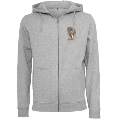 Motiv: Heavy Zip-Hoodie - und weg ... - bestimme auf Wunsch Details wie Produkt, Grösse, Farbe und Position selbst ! Motiv: Heavy Zip-Hoodie - und weg ...