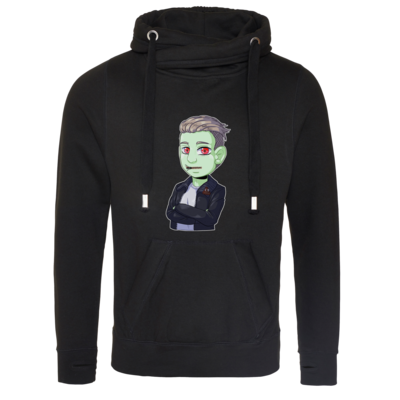 Motiv: Cross Neck Hoodie - Shizzy_Horror 