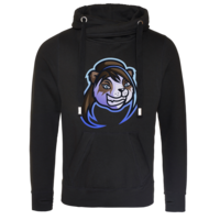 Motiv: Cross Neck Hoodie - Panda 