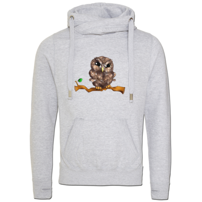 Motiv: Cross Neck Hoodie - Poldinator - bestimme auf Wunsch Details wie Produkt, Grösse, Farbe und Position selbst ! Motiv: Cross Neck Hoodie - Poldinator